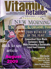 Vitamin Retailer Aug 2009 Prostate article