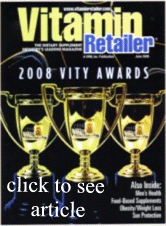 Vitamin Retailer 2008 Prostate Formula article